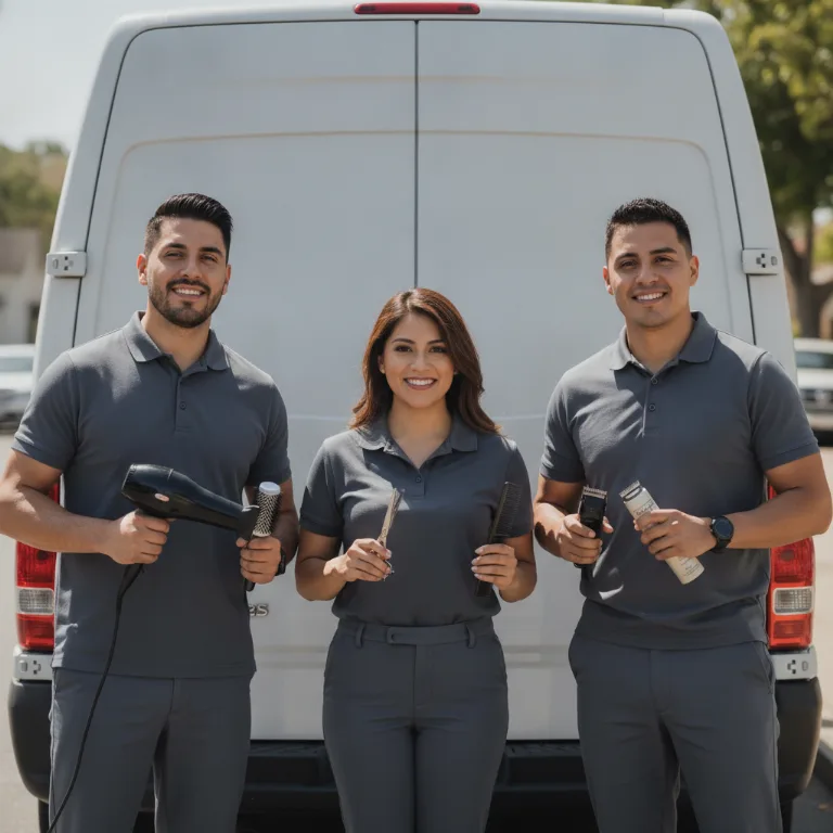 Cabeleireiro de Luxo equipe em Santa Rosa